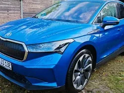Blau Gebraucht 2021 Skoda Enyaq iV ecoSuite SUV | 29.999 € (Fairer Preis)