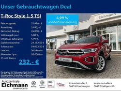 Rot Gebraucht 2023 VW T-Roc Style SUV | 27.390 € (Fairer Preis)