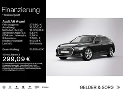 Brillantschwarz Gebraucht 2022 Audi A6 Sport Kombi | 27.880 € (Guter Preis)