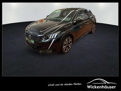 Lackierung schwarz perla nera/ Gebraucht 2021 Peugeot 208 GT-line Kleinwagen | 15.990 €