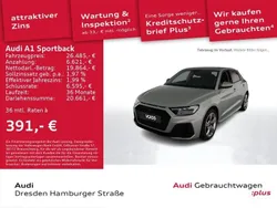 Tausilber metallic Gebraucht 2024 Audi A1 Sportback S-Line Kleinwagen | 26.485 € (Fairer Preis)