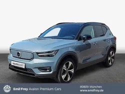 Grau thunder grey metallic Gebraucht 2021 Volvo XC40 R-Design SUV | 30.490 € (Superpreis)