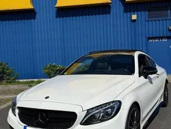 Weiß Gebraucht 2016 Mercedes C180 AMG line Coupé | 24.500 € (Fairer Preis)