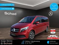 Hyazinthrot metallic Gebraucht 2021 Mercedes V220 Edition Van / Kleinbus | 46.880 € (Fairer Preis)