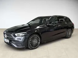 Metalliclack graphitgrau Gebraucht 2025 Mercedes C200 AMG line Kombi | 58.880 €