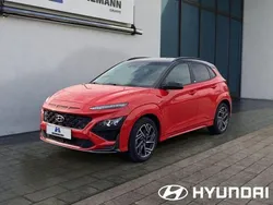 Ignite flame / phantom bl Gebraucht 2021 Hyundai Kona N Line SUV | 20.850 € (Fairer Preis)