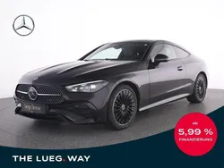 Metalliclack obsidianschwarz Gebraucht 2024 Mercedes CLE220 AMG Coupé | 62.485 € (Teuer)