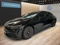 Metalliclack obsidianschwarz Gebraucht 2024 Mercedes EQS450+ AMG Limousine | 85.880 €
