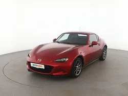 Rot Gebraucht 2018 Mazda MX5 Sports-Line Cabrio | 22.990 € (Etwas zu teuer)