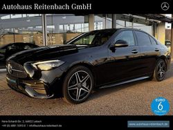 Lack obsidianschwarz Gebraucht 2023 Mercedes C300e AMG Limousine | 43.199 € (Etwas zu teuer)