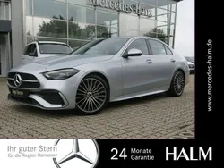 Silber Gebraucht 2022 Mercedes C300 AMG line Limousine | 45.850 € (Etwas zu teuer)
