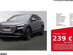 Taifungrau metallic Gebraucht 2022 Audi Q4 Sportback e-tron Advanced SUV | 31.780 € (Teuer)