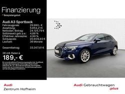 Navarrablau metallic Gebraucht 2024 Audi A3 Advanced Plus Limousine | 29.980 € (Guter Preis)