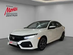 White orchid pearl Gebraucht 2018 Honda Civic Sport Plus Limousine | 23.450 € (Teuer)