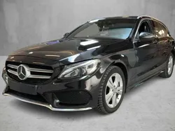 Obsidianschwarz metalliclack Gebraucht 2015 Mercedes C300e AMG line Kombi | 12.900 € (Fairer Preis)