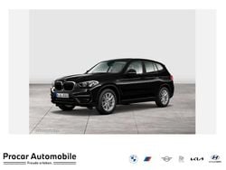 Schwarz uni Gebraucht 2018 BMW X3 Sport Line SUV | 27.490 € (Guter Preis)