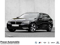 Schwarz uni Gebraucht 2022 BMW 520 Kombi | 31.790 € (Guter Preis)