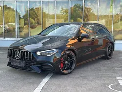 Schwarz Gebraucht 2022 Mercedes CLA45 AMG Shooting Brake Ambition Kombi | 38.990 € (Guter Preis)