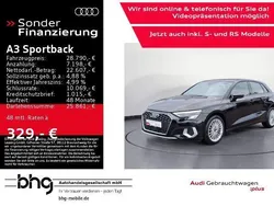 Schwarz Gebraucht 2022 Audi A3 Sportback Advanced Plus Limousine | 28.790 € (Superpreis)
