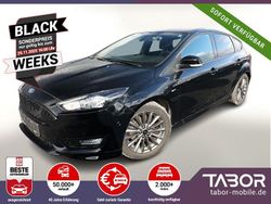 Schwarz Gebraucht 2018 Ford Focus ST-Line Limousine | 13.888 € (Fairer Preis)