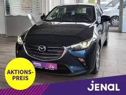 Deep crystal blue Gebraucht 2018 Mazda CX-3 Exclusive-Line SUV | 16.280 € (Fairer Preis)