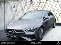 Metalliclack mountaingrau Gebraucht 2024 Mercedes CLA200 Shooting Brake Advanced Plus Kombi | 34.399 € (Fairer Preis)
