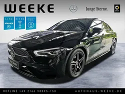 Schwarz Gebraucht 2024 Mercedes CLA200 AMG line Coupé | 36.977 € (Fairer Preis)