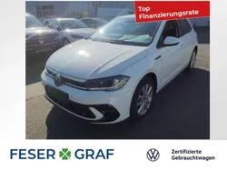 Pure white Gebraucht 2024 VW Polo R-line Limousine | 23.440 € (Fairer Preis)