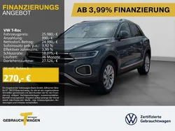 Blau Gebraucht 2023 VW T-Roc Style SUV | 25.980 € (Guter Preis)