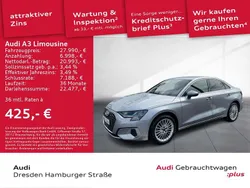 Florettsilber metallic Gebraucht 2024 Audi A3 Advanced Plus Limousine | 27.990 € (Guter Preis)
