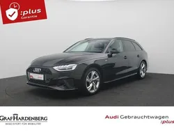 Mythosschwarz metallic Gebraucht 2024 Audi A4 S-Line Kombi | 38.980 € (Guter Preis)