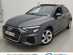 Grau Gebraucht 2021 Audi A3 Sportback g-tron S-Line Limousine | 20.449 € (Teuer)