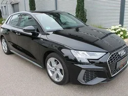Schwarz Gebraucht 2022 Audi A3 Sportback S-Line Limousine | 22.800 € (Superpreis)