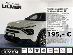Weiss Gebraucht 2023 Citroën e-C4 Feel Limousine | 23.480 € (Teuer)