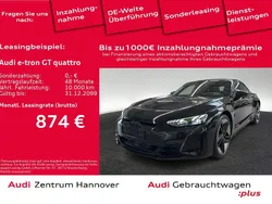 Mythosschwarz metallic (metallic) Gebraucht 2022 Audi e-tron GT quattro Ambiente Limousine | 56.950 € (Fairer Preis)