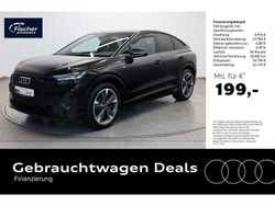 Schwarz Gebraucht 2022 Audi Q4 Sportback e-tron S-Line SUV | 34.880 € (Guter Preis)