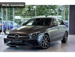 Grau Gebraucht 2022 Mercedes C300 AMG line Kombi | 38.800 € (Etwas zu teuer)