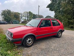 Rot Gebraucht 1990 VW Golf II Kleinwagen | 1.200 €