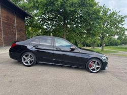 Schwarz Gebraucht 2015 Mercedes C220 AMG line Limousine | 17.490 € (Fairer Preis)