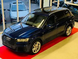 Blau Gebraucht 2018 Audi Q7 S-Line SUV | 29.700 € (Fairer Preis)