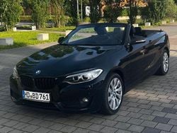 Schwarz Gebraucht 2015 BMW 220 Cabrio | 17.200 € (Fairer Preis)