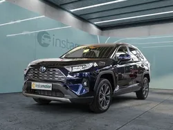 Blau Neu 2024 Toyota RAV4 Hybrid Team SUV | 44.089 € (Fairer Preis)