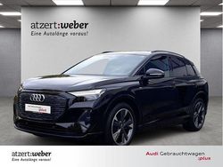 Mythosschwarz metallic Gebraucht 2022 Audi Q4 e-tron S-Line SUV | 28.390 € (Fairer Preis)