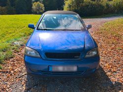 Blau Gebraucht 2002 Opel Astra Cabriolet Cabrio | 2.500 € (Fairer Preis)