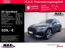 Daytonagrau perleffekt (metallic) Gebraucht 2024 Audi Q5 Sportback Ambiente SUV | 56.879 € (Etwas zu teuer)