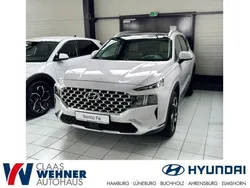 Weiss Gebraucht 2021 Hyundai Santa Fe Prime SUV | 41.900 € (Teuer)