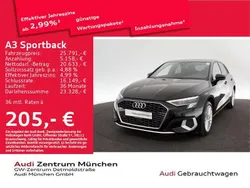 Brillantschwarz Gebraucht 2022 Audi A3 e-tron Advanced Kleinwagen | 25.791 € (Fairer Preis)