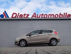 Beige (metallic) Gebraucht 2016 Ford Fiesta Titanium Kleinwagen | 11.950 € (Etwas zu teuer)