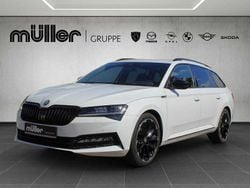 Weiß Gebraucht 2021 Skoda Superb SportLine Kombi | 28.912 € (Guter Preis)
