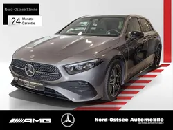 Metalliclack mountaingrau Gebraucht 2024 Mercedes A200 AMG Limousine | 30.990 € (Fairer Preis)